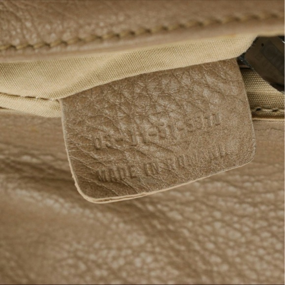 Chloé Lily Mini Two-Way Bag in Taupe Leather Leopard Print Accent - Picture 5 of 8